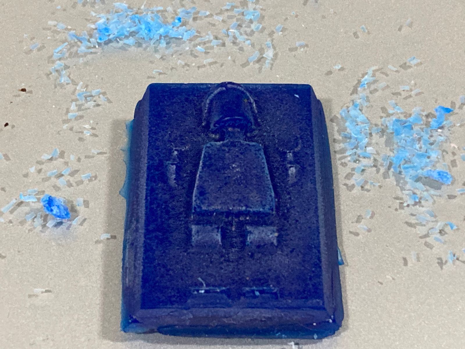 3D Model of Han Solo in Carbonite